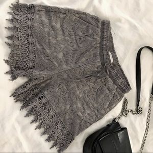 Romantic Lace Shorts | From Cream